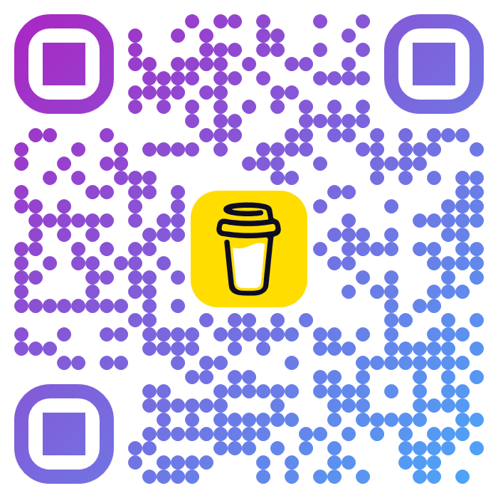 Buy Me a Coffee QR code for supporting XG Downloader
